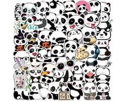 Knaak Panda Stickers - 50 stuks - Dieren - Panda Beer - Laptop - Stickervellen - Bullet Journal