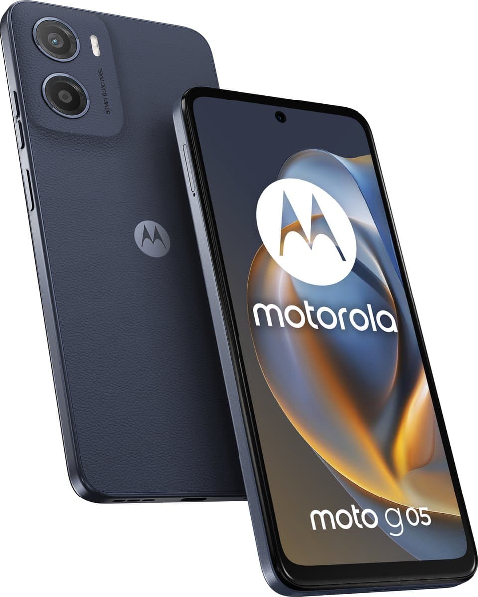 motorola moto g05 - 4/64GB - Denim Blue — afbeelding 1