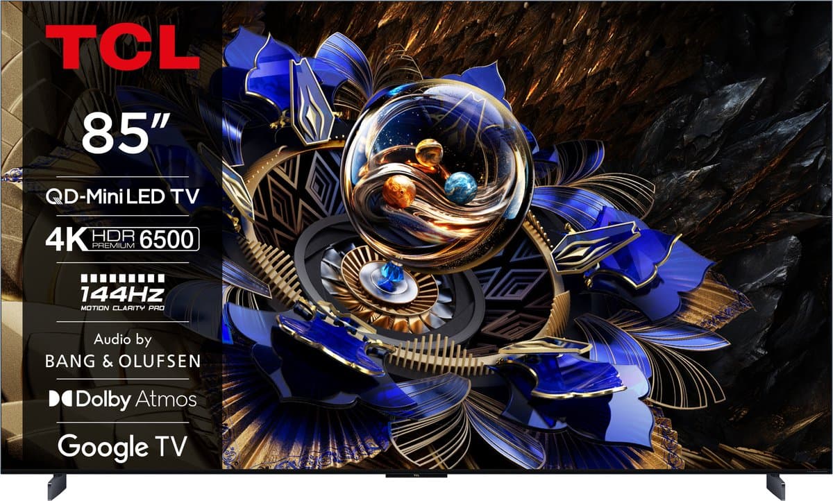 TCL 85" QD Mini-led X11K 4K (2025) — afbeelding 1