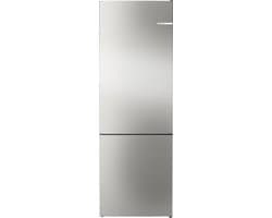 Bosch - KGN492IAF - Serie 4 - Koel-vriescombinatie - Energielabel A - 203 x 70 cm - Extra breed - RVS - Total No Frost; Nooit meer ontdooien- Zeer stil - VitaFresh XXL 0°C: houd etenswaren langer vers met extra ruime vershoudlades. — thumbnail 1