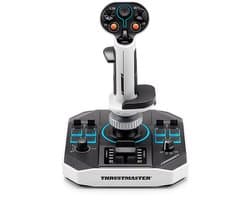 Thrustmaster SOL-R 1 Flightstick – Joystick voor PC – Ambidextrous (Links & Rechts) – 44 Actieknoppen – H.E.A.R.T. Technologie – Ideaal voor Star Citizen & Flight Simulator