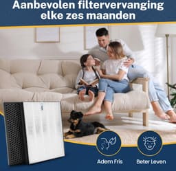 Tops filter voor Philips FY1410/FY1413 – Geschikt voor Philips 1000 Series Modellen AC1213/10, AC1214/10, AC1215/10, AC1217/10, AC2729/10 - Luchtzuiveringsfilter — thumbnail 6
