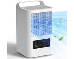 Mobiele Airco Zonder Afvoer - Compacte Koeler Voor Kleine Ruimtes - Energiezuinige Airco Zonder Slang - Stil In Gebruik Voor Comfort Thuis