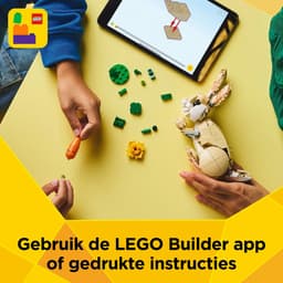 LEGO Creator 3-in-1 - Lief konijn Constructiespeelgoed — thumbnail 3