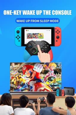 Pro Controller - Geschikt voor Nintendo Switch - Zwart — thumbnail 3