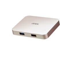 ATEN - UH3235 - USB-C Mini Dock - 4K Ultra HD - Met Stroomdoorvoer