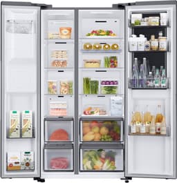 Samsung RH68DG853DB1 - Amerikaanse koelkast - Vrijstaand - No Frost - Multi-luchtwegsysteem - Super Cool Functie - Vers zone compartiment - Water dispenser - Ijsmaker - 35 dB - Zwart — thumbnail 10
