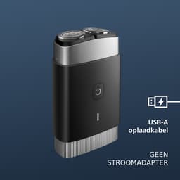 PHILIPS Compact shaver PQ888/06 Scheerapparaat Grijs — thumbnail 2