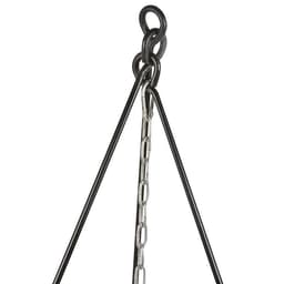 Esschert Design - Driepoot met ketting - Haardvuur accessoires - Staal - Zwart — thumbnail 3