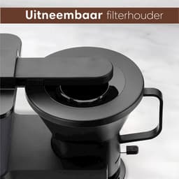 CoolHome Masterbrew Koffiezetapparaat - Koffiezetapparaat Filterkoffie - Met Blooming Functie - Zwart — thumbnail 4
