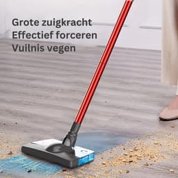 Multifunctionele Stofzuiger - Steelstofzuiger Zonder Zak op Accu - Oplaadbare Stofzuiger - 6 in 1 Apparaat - Voor Nat en Droog Vuil - Draadloos - Oplaadbaar — thumbnail 4