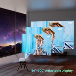 Mini Beamer - Projector - Thuisbioscoop - Beamer - Mini Projector - Cinema Beamer — thumbnail 4