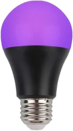 Blacklight UV Lamp 12W - E27 Fitting - Neon Verlichting - Glow in the Dark — thumbnail 3