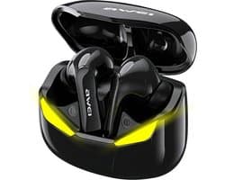 Awei T35 Gaming Oordopjes Tws Handsfree Lage Latency Hifi Deep Bass Sound True Draadloze Stereo Oortelefoon Met Microfoon - Zwart