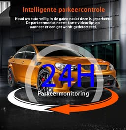 3-Kanaals Auto Dashcam - Full HD Voor- Achter- en Interieurregistratie - Infrarood Nachtzicht - Bewegingsdetectie - Compact en Discreet Ontwerp - Parkeermodus - Auto Beveiligingscamera — thumbnail 5