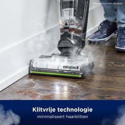 BISSELL CrossWave HydroSteam Steelstofzuiger met Dweilfunctie - Vloerreiniger met Snoer - Stoomreiniger Zonder Zak - Reinigingsmachine voor Tapijt, Tegels & Houten Vloeren - Multi Surface Vacuum Cleaner - Krachtige 1100W Motor - 3528N — thumbnail 2