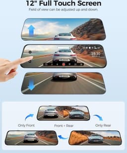 Dual Dashcam - Dashcam Voor en Achter - Auto Camera Dashcam - Dashcam Auto - Dual Dashcam voor Auto — thumbnail 5