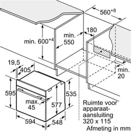 Siemens HM736G1B1 - iQ700 - Inbouwoven met magnetron - 67L — thumbnail 9