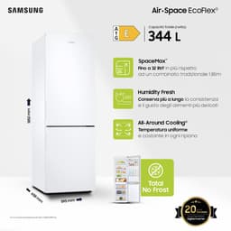 Samsung RB33B610EWW - koel-vriescombinatie - 185 cm - No Frost - waterdispenser — thumbnail 5