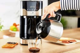 Programmeerbaar elektrisch koffiezetapparaat - 12 l roestvrijstalen thermoskan - touch-knoppen - 800 W — thumbnail 3