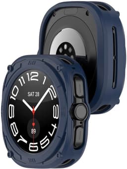 Hoesje Geschikt voor de Samsung Galaxy Watch Ultra 47 MM - TPU Bumper Case - Blauw — thumbnail 6