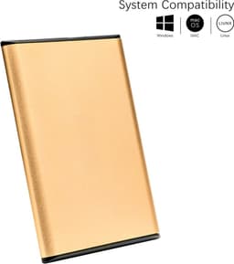 Solacis Harde schijf extern - Harde schijf - 160GB - Draagbaar - Externe harde schijf - Must have voor al uw extra foto's en bestanden! — thumbnail 4