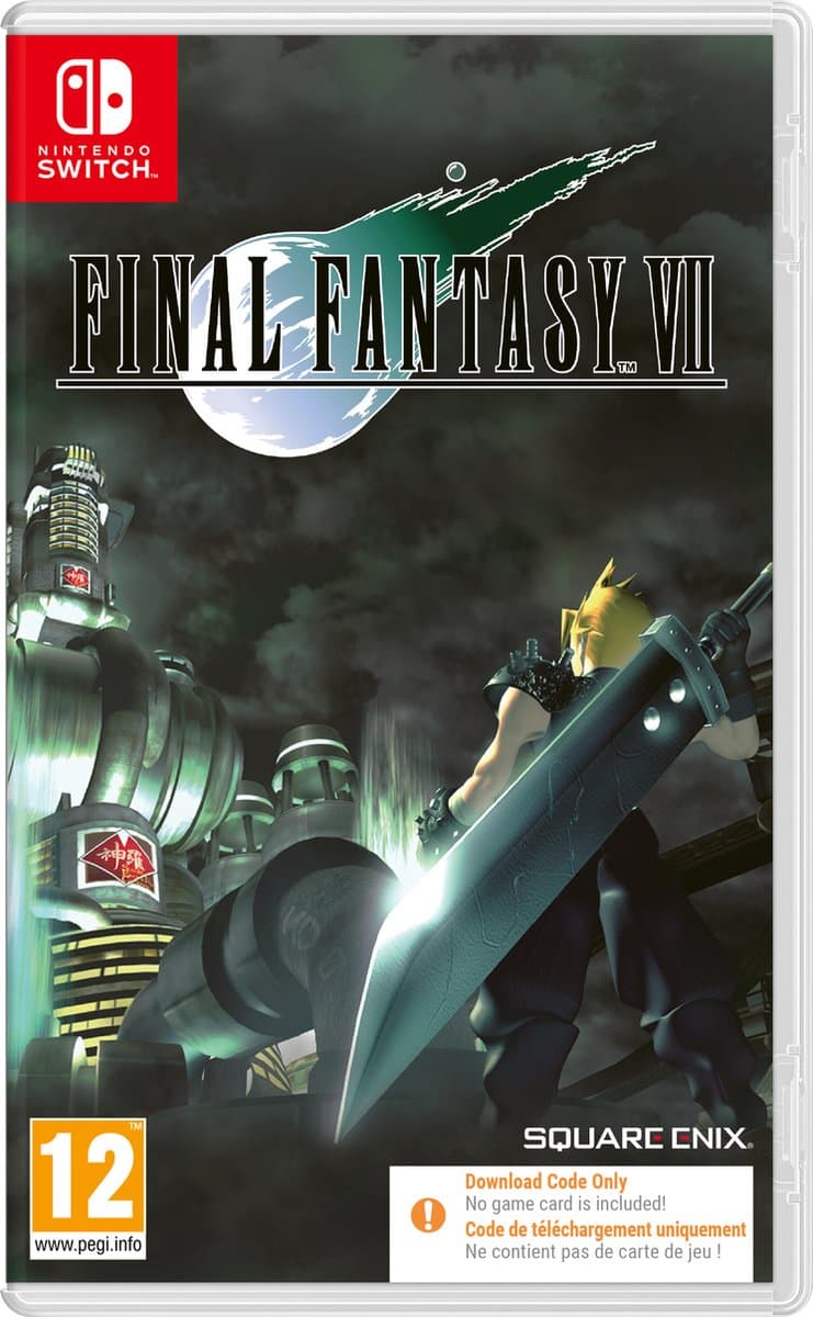 Final Fantasy VII - Nintendo Switch - Code in a box — afbeelding 1