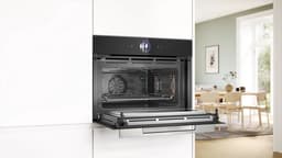 Bosch CMG7761B1 - Serie 8 - Compacte inbouwoven met magnetron - Eenvoudig te reinigen met pyrolytische zelfreiniging - Air Fry-functie: voor perfect en gezonde gefrituurde gerechten — thumbnail 7