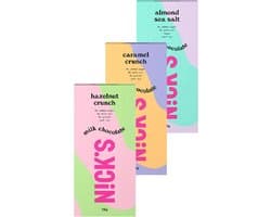 Nick's | Mix Chocolate Tablets | Voordeelpakket | 3 x 75 gram