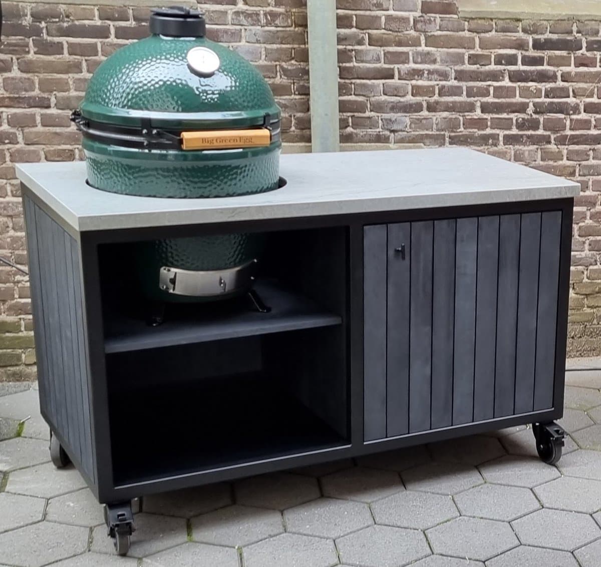 Heavenly Garden Elements - Buitenkeuken - Staal - Eikenhout - 152cm — afbeelding 1