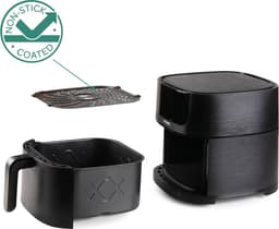 DOMO DO539FR Airfryer XXL - Heteluchtfriteuse - 6L - PFAS-vrij - 1500W — thumbnail 4