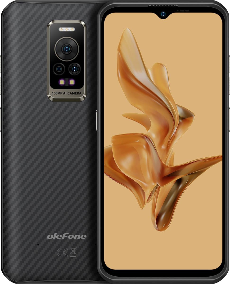 Smartphone Ulefone Armor 17 Pro 6,58“ Black 8 GB RAM ARM Cortex-A55 MediaTek Helio G99 6,6" 256 GB 256 GB — afbeelding 1