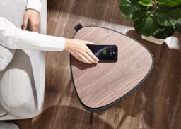 Salora Airtable FLOW (WV) - Bluetooth Speaker - Speakers - Nachtkastje - 360 Sound - Accu - 2 USB charge - Qi charge — thumbnail 2