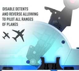 Thrustmaster TCA Quadrant Airbus Edition - Throttle Quadrant - Replica Gashendel - PC - Inclusief H.E.A.R.T Magnetische Technologie - Officieel Airbus-gelicentieerd — thumbnail 3