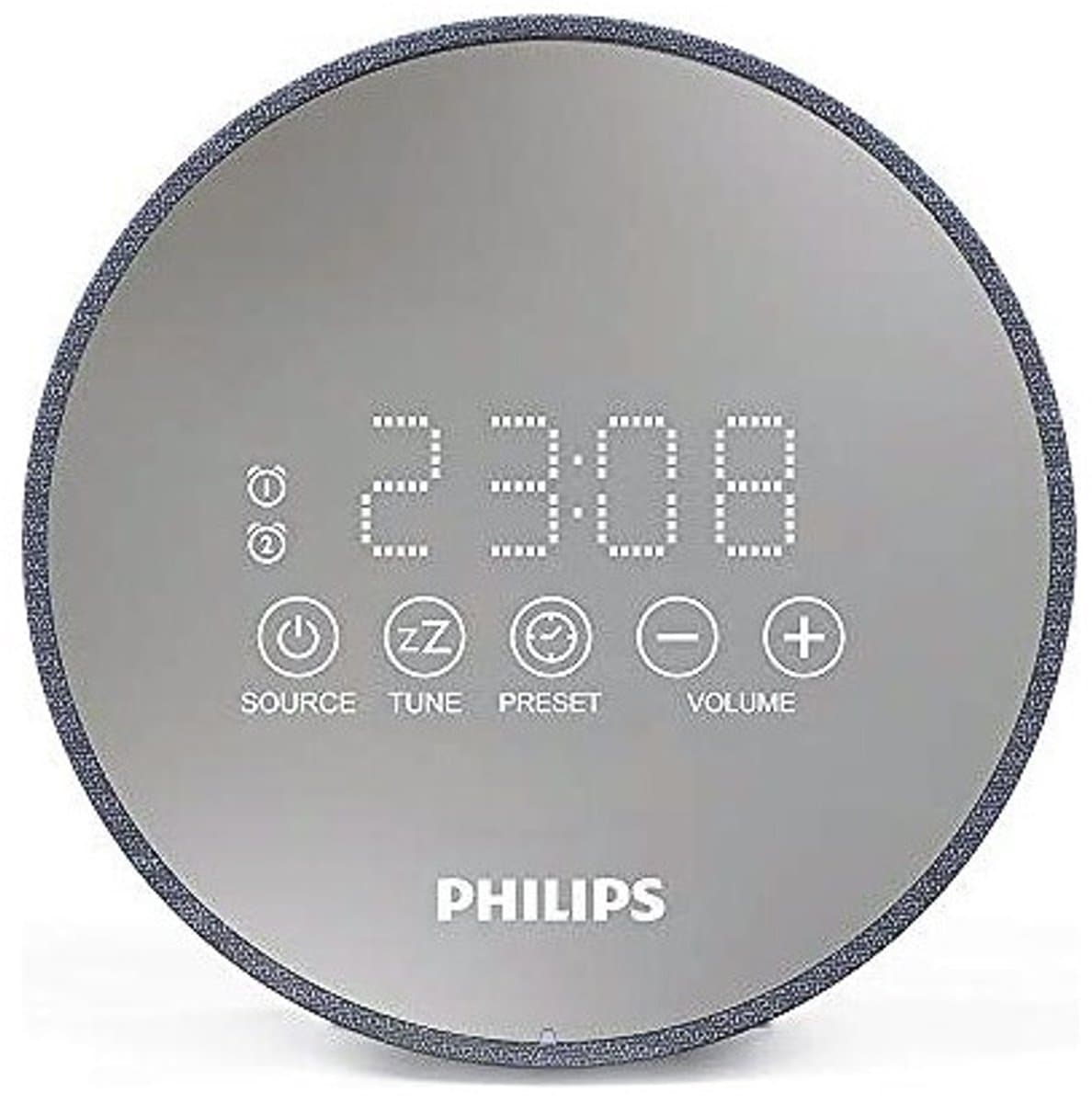 Philips TADR402 - Wekkerradio - Zilver/Grijs — afbeelding 1