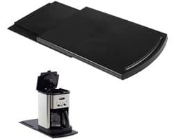 Keukenapparatuur Verplaatsbare Lade - Handige Uitrekbare Schuiflade - Keukenapparatuur Aanrechtblad Opbergaccessoires - Keukengereedschap Accessoires - Voor Koffiezetapparaat, Airfryer, Broodrooster, Blender