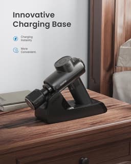 Diep Weefsel Massagepistool met Warmte en Koude Functie voor Spierpijnverlichting — thumbnail 2