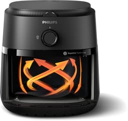 Philips 1000 Series Airfryer - NA120/00 - Draaiknopbediening - 4.2L - Tot 4 Personen - Zwart — thumbnail 16