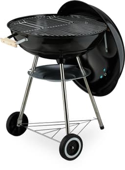 kogelbarbecue Ø 54 cm - met wielen - deksel - luchtrooster - asvanger — thumbnail 4