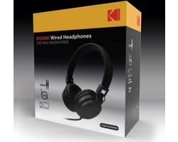 Kodak - 300 MAX - Wired On-ear Headphone - Bedrade On-ear Koptelefoon - 3.5MM - 1.2M