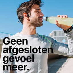 Bone Conduction Headphone - Dual Microfoon - Bluetooth 5.3 - IPX6 Waterdicht - Open Ear Sport Oordopjes voor Hardlopen, Sporten, Fietsen — thumbnail 3