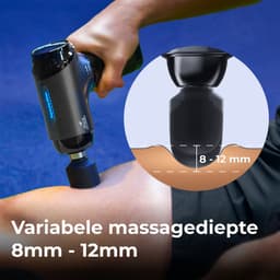 Pace Recovery Massage Gun Elite 1 - Professioneel Massage Gun Met Verstelbare Massagediepte 8mm tot 12mm - Krachtig Massage Apparaat - Percussie- en Vibratie therapie Voor Sneller Spierherstel — thumbnail 4