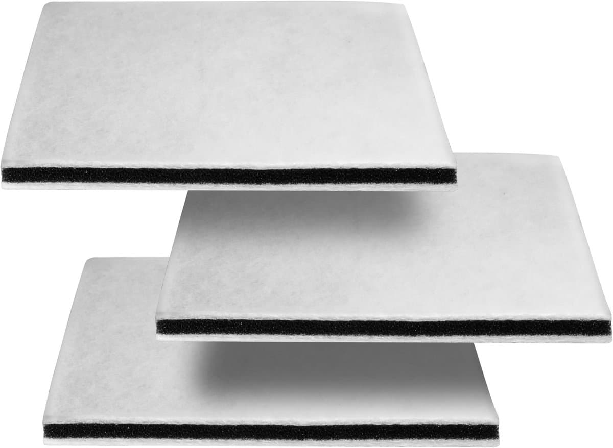 3x Dparts filter geschikt voor Philips - 3-laags - vierkant stofzuiger motorfilter - HR8500 - HR8564 - HR8566 - nr. 482248010228 — afbeelding 1