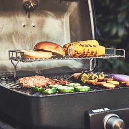 Warmhoudrek BURNHARD® Extra-Temperatuurzone, Eenvoudige Montage, Roestvrij Staal, Vaatwasserbestendig, Geschikt voor WAYNE 1- en 2-brander, Indirect Grillen – WAYNE Warmhoudrek — thumbnail 4