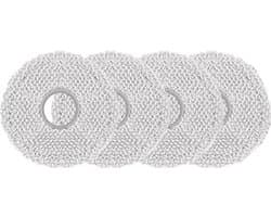 Set van 4 roterende dweildoeken voor Ecovacs Deebot X5 Omni robotstofzuiger