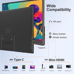 Portable Monitor - Draagbare Scherm - Uitbreider - Full HD — thumbnail 5