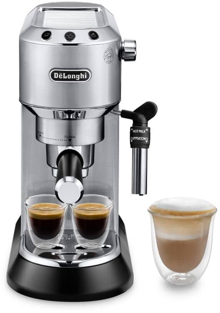 De'Longhi Dedica Style, Handmatige Espressomachine, EC685.M, Metaal/Zilver — afbeelding 1