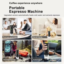 Draagbare Koffiemachine - Koffiezetapparaat Auto - Compact - — thumbnail 3