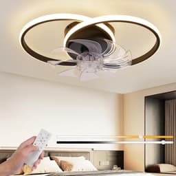 Plafonniere met Ventilator - Plafondventilator - Plafondventilator Afstandsbediening — thumbnail 4