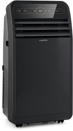 Klarstein mobiele airconditioner met luchtafvoerslang, 4-in-1 airconditioner met ventilator, luchtontvochtiger & nachtmodus, kleine & draagbare airconditioner voor thuis & op kantoor, app-bediening, 12000 BTU,1 kW voor 59 m² - Afstandsbediening — thumbnail 1